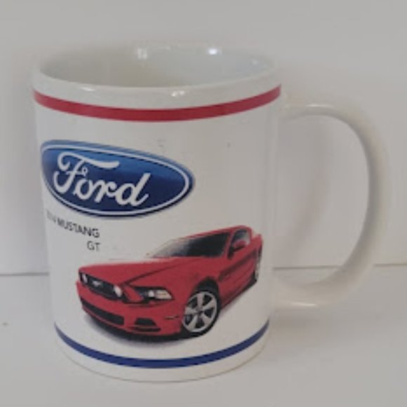 Set of 2 Ford Mustang Collectible Mugs Licensed Ford Products - Picture 3 of 5
